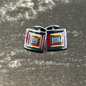 David Donahue Sterling Cuff Links